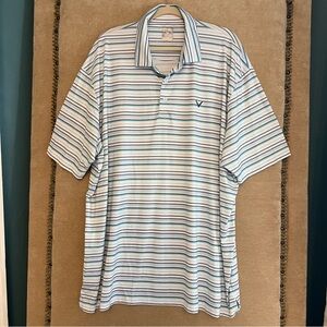 CALLAWAY Opti-Dri Striped Polo Golf Shirt